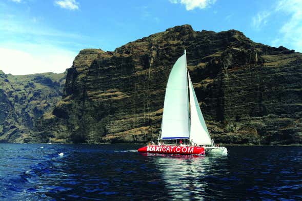 Giro in catamarano a Los Gigantes, Costa Adeje e Masca