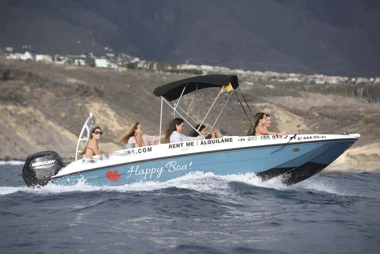 Esplorando il sud di Tenerife in barca