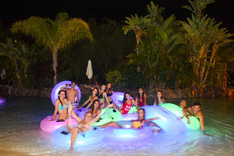 Di sera al Siam Park