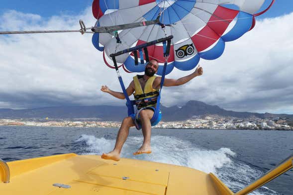 Parasailing sulla Costa Adeje
