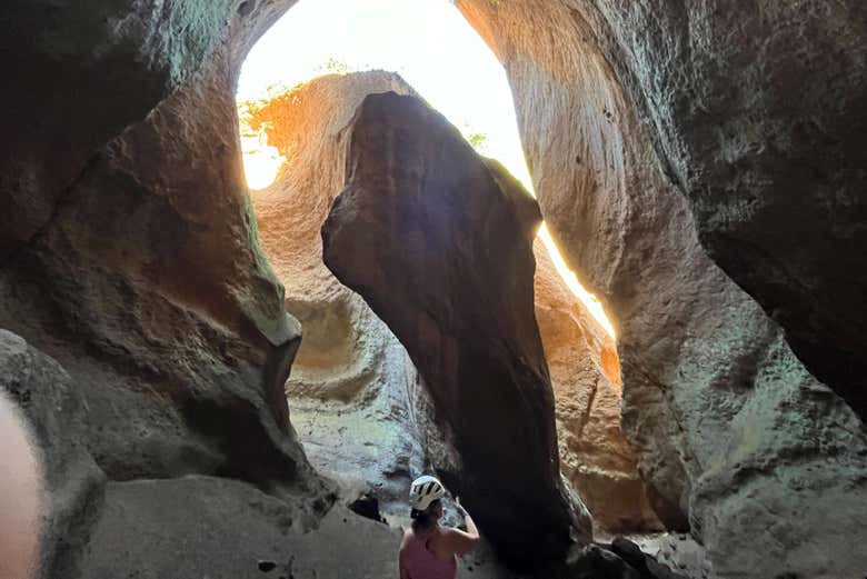Le pareti della gola