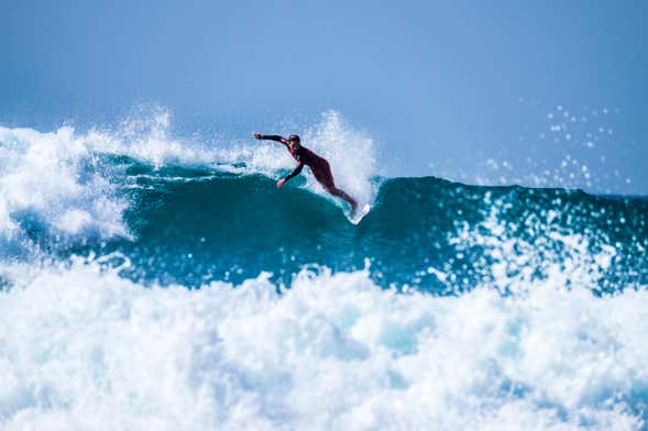 Corso di surf a Playa de las Américas