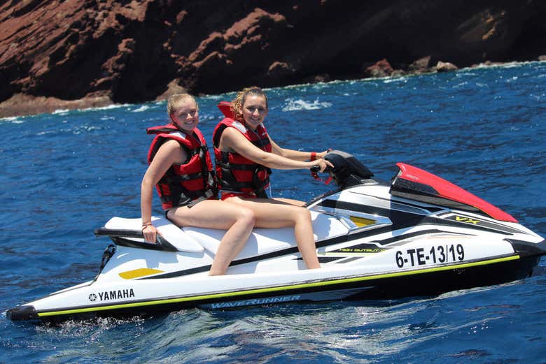 Tour della costa di Tenerife in moto d'acqua