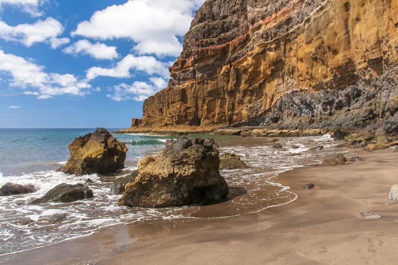 Spiaggia vulcanica di Antequera, ad Anaga